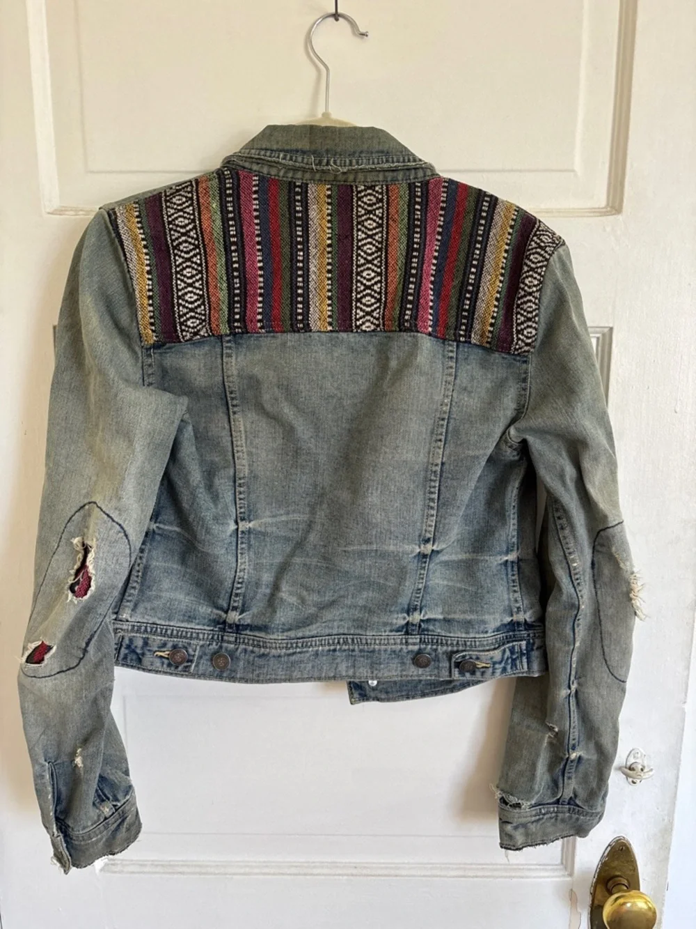 Free People Boho Jean Jacket - Picture 3 of 3